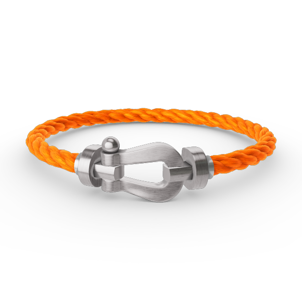 [LuxJewelry]FORCE LARGE HORSESHOE NO DIAMOND BRACELET SILVER