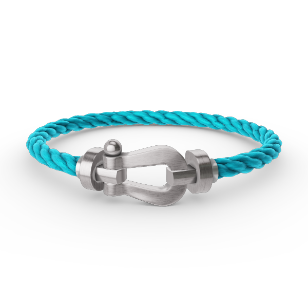 [LuxJewelry]FORCE LARGE HORSESHOE NO DIAMOND BRACELET SILVER