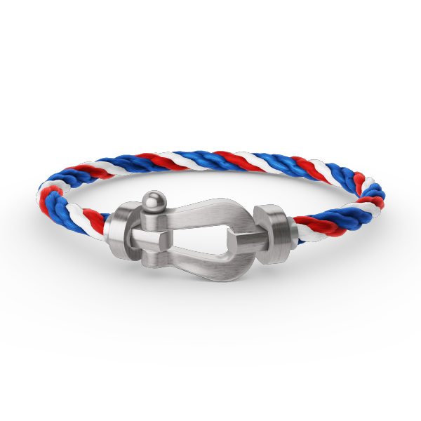 [LuxJewelry]FORCE LARGE HORSESHOE NO DIAMOND BRACELET SILVER