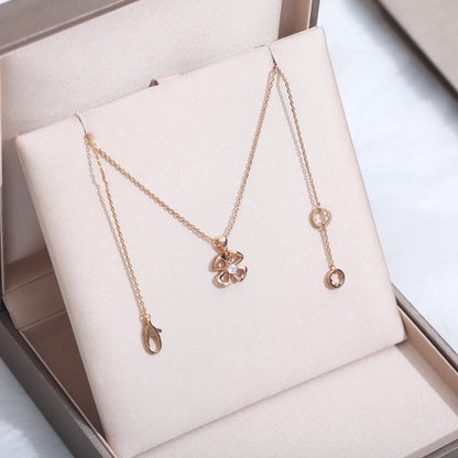 [LuxJewelry]FIOREVER NECKLACE DIAMOND CENTER