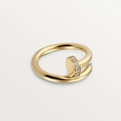 [LuxJewelry]JUSTE RING 2.65MM GOLD DIAMOND
